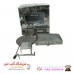 تنور گازی خانگی استیل با جوجه گردان دار 